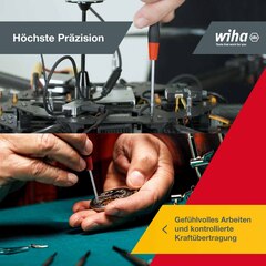 Отвертка часовая PicoFinish SL2,0x60мм Wiha 260P 42389