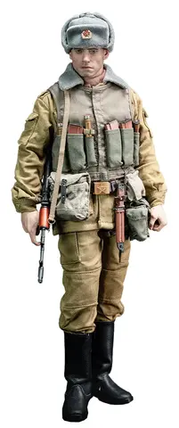 Фигурка Советский мотострелок в Афганистане масштаб 1/6