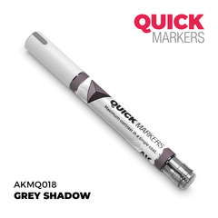 Акриловый маркер AK Interactive Quick Marker Grey Shadow