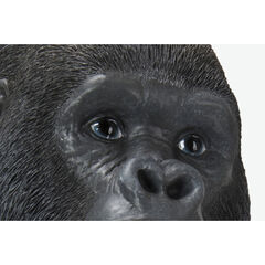 Фигура декоративная Monkey Gorilla Side Medium «Горилла сбоку средняя», Чёрный