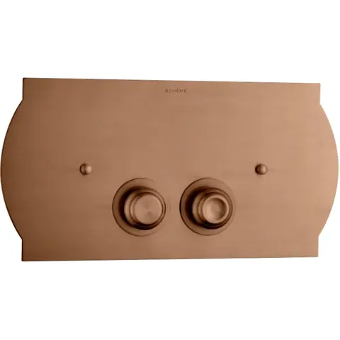 Boheme 651-BRB Кнопка для инсталляции, нержавеющая сталь Brushed Bronze