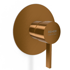 Remer Metrica MC30LCU Смеситель для душа, медь брашированная PVD фото