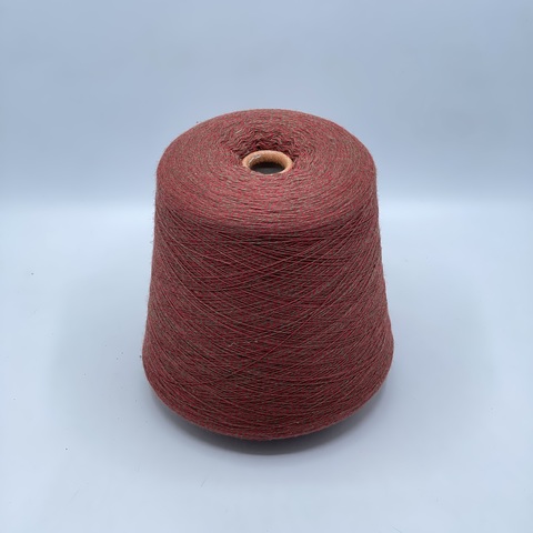 Zegna Baruffa, Cashwool, 2/48 2400м, 100%меринос,Красно-зеленое мулине(808/19/396), 42341