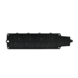 Колодка удлинителя 4-м MultiSet 16А 250В IP44 с заземл. каучук черн. SE MST4104BK — фото 5