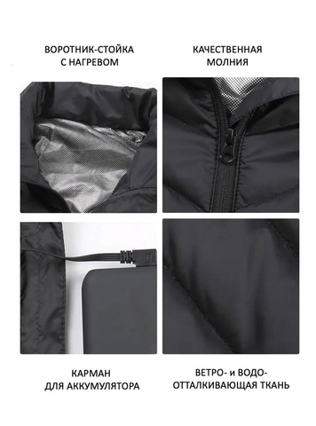 Картинка жилет Skully Wear FWGY-01  - 4