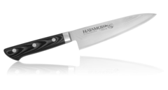 Фото Нож Шефа Hatamoto WAVE, HW-CH180, сталь VG-10, чёрный