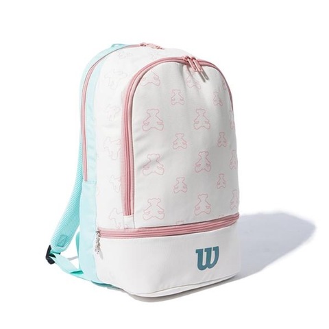 Теннисный рюкзак Wilson BEAR BACKPACK Cream/Pink/Blue
