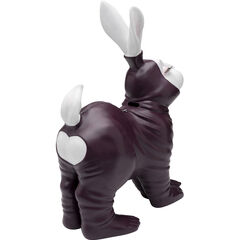 Копилка Fetish Bunny Sitting «Сидячий кролик-фетиш», Бордовый