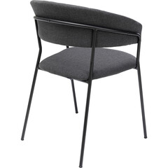 Стул с подлокотниками Belle Anthracite (2 шт)