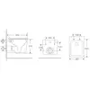 Berges 43404 Комплект : инсталляция NOVUM кнопка O5 Soft Touch черная, унитаз SIGMA Rimless 52 см, сиденье дюропласт микролифт, быстросъём