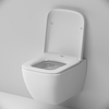 Am.Pm C901701SC Gem подвесной унитаз FlashClean с сиденьем микролифт