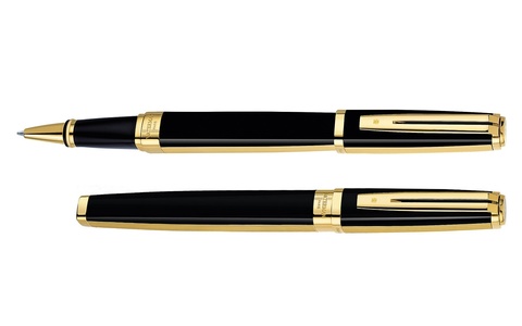 Ручка-роллер Waterman Exception Night & Day Gold Black GT (S0636910)