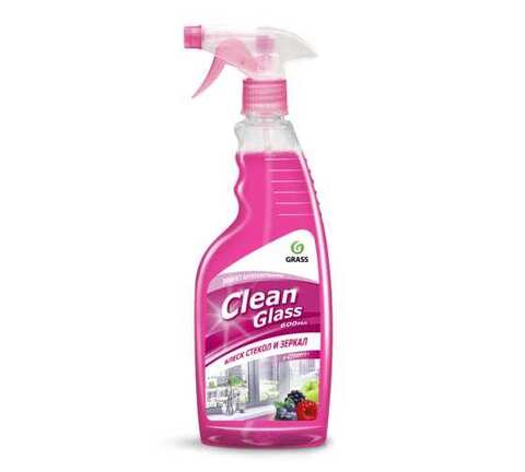 GraSS Очиститель стекол и зеркал GraSS Clean Glass Лесные ягоды 600мл