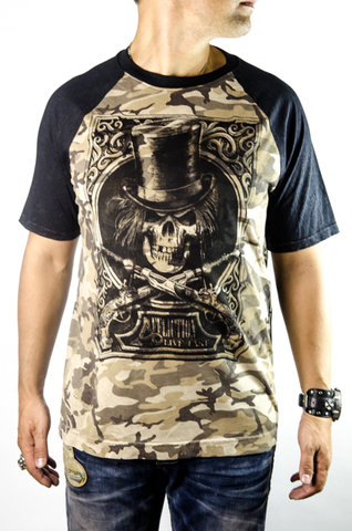 Affliction | Футболка мужская DUELING SOULS TEE перед