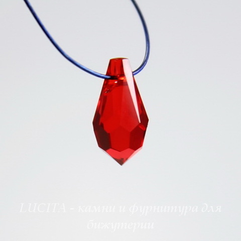 6000 Подвеска Сваровски Drop Light Siam (11х5,5 мм)