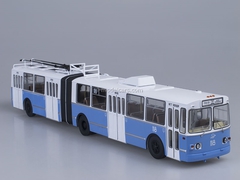 ZiU-10 ZiU-683 trolleybus white-blue 1:43 Start Scale Models (SSM)