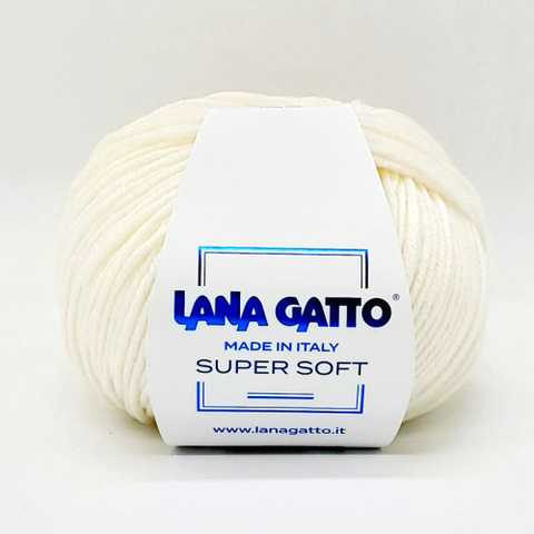 LANA GATTO SUPER SOFT (100% мериносовая шерсть экстрафайн, 50гр/125м)