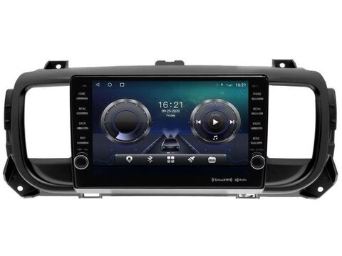 Магнитола для Citroen Jumpy, SpaceTourer 2017+, Peugeot Expert, Traveller 2017+, Opel Zafira Life 2020+ Android 10 4/64GB IPS DSP 4G модель CBK-117NTS10
