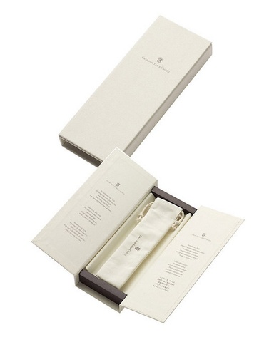 Ручка шариковая Graf von Faber-Castell Pocket Platimun, MBlack (148010)