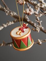 Набор ёлочных украшений classic christmas charm из коллекции new year essential