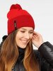 Лыжная шапка с шерстью Moax Star красная - 3
