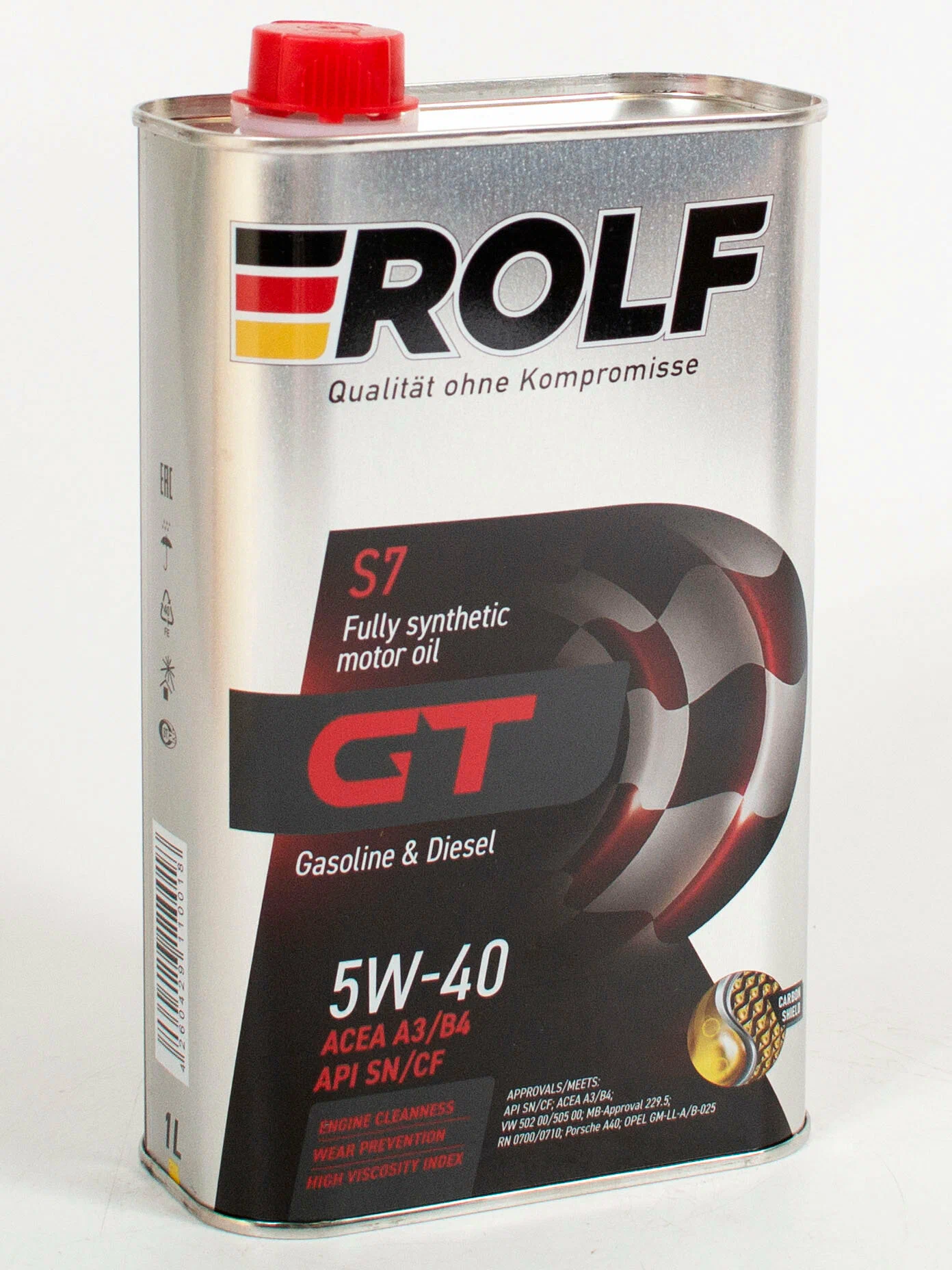 Моторное масло ROLF GT 5W-30 SN/CF синтетическое, 1л