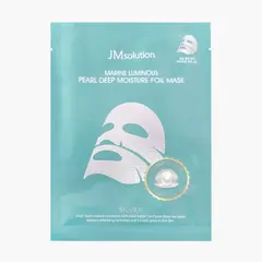 Фольгированная маска с жемчужным порошком JMsolution Marine Luminous Pearl Deep Moisture Foil Mask