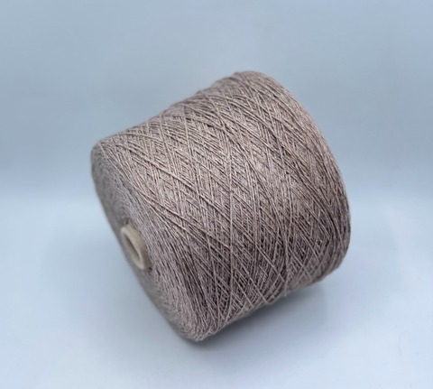 G&G Filati (пр.Италия),art-Divino 3/14 467/100гр, 70%Кашемир, 30%Шелк,цвет-Бежево-коричневый меланж. арт.32930