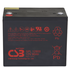 Аккумулятор CSB GPL12800 - AGM ( 12В / 80Ач )