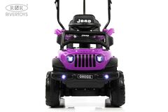 Толокар-электромобиль Jeep G003GG с родительской ручкой и пультом