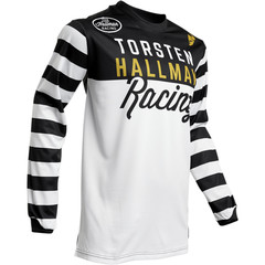 Hallman Ringer Jersey / Черно-белый