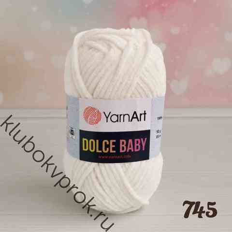 YARNART DOLCE BABY 745, Молочный