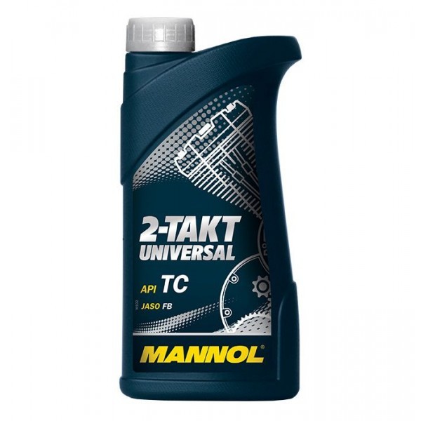 Моторное масло Mannol 2-Takt Universal минеральное 1л