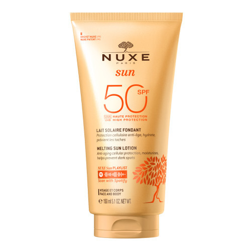 Тающий лосьон солнцезащитный NUXE Melting Sun Lotion SPF50 150мл