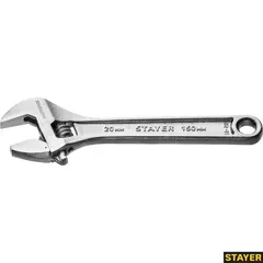 STAYER MAXFORCE, 150/20 мм, разводной ключ (2725-15)