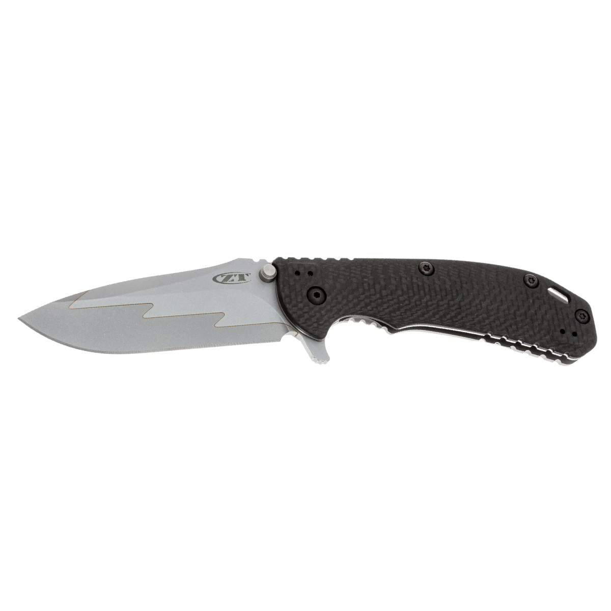 Складной нож Zero Tolerance 0560CBCF, сталь S110V/14C28N Composite, рукоять титан/карбон
