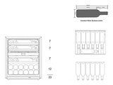 Шкаф винный Dunavox DVN-32.85DOP.TO