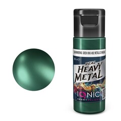 Проливка Real Heavy Metal Shimmering Green Metallic Wash - IONIC Smart Colors, 20 мл