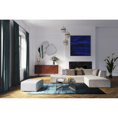 Пуф 50 Infinity Elements Grey