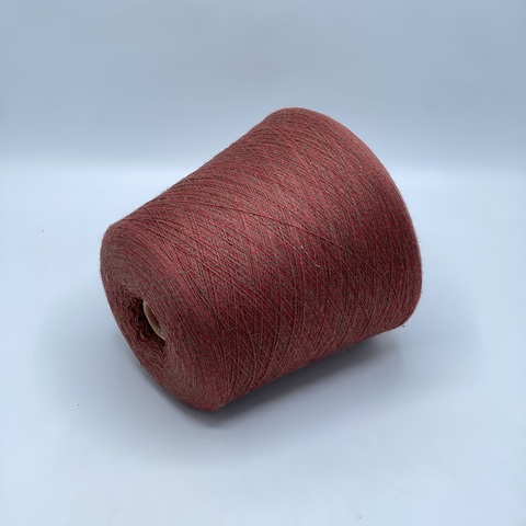 Zegna Baruffa, Cashwool, 2/48 2400м, 100%меринос,Красно-зеленое мулине(808/19/396), 42341