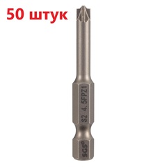 Бита для автоматов Plus/Minus SL/PZ1х50мм S2 50шт SGS 7049PZM 32494-50