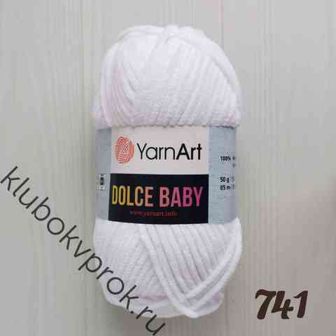 YARNART DOLCE BABY 741, Белый