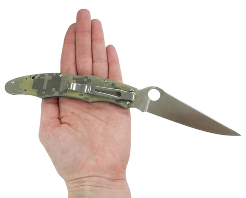 Складной нож КОП-01, сталь D2, G10, камуфляж