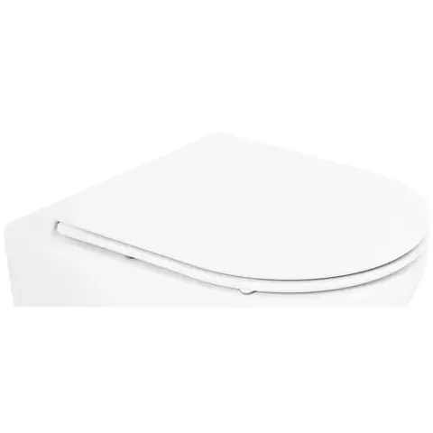 BelBagno Tre BB8001SC Сиденье дюропластовое с быстросъёмными петлями, механизмом Soft Close, цвет: белый