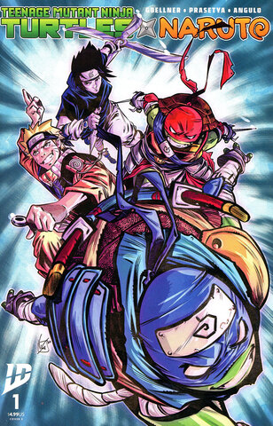 Teenage Mutant Ninja Turtles x Naruto #1 (Cover E)