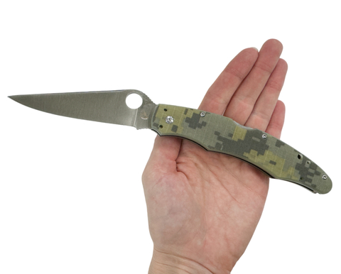 Складной нож КОП-01, сталь D2, G10, камуфляж