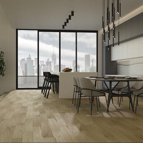 Кварцевый паркет Quartz Parquet Классик - Дуб Тоскана (407 7/1,2 мм)
