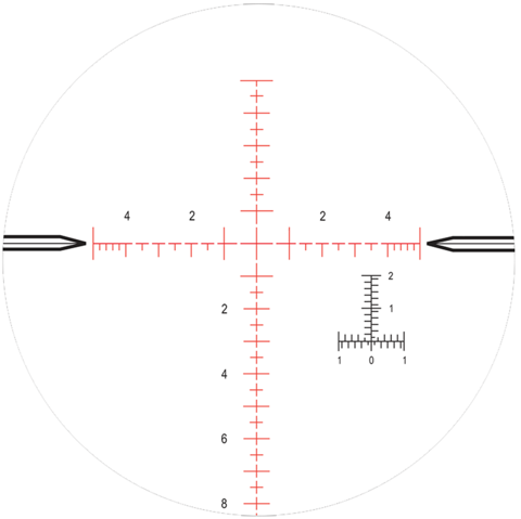 Оптический прицел NIGHTFORCE ATACR™ 5-25×56 F1 MIL-R™ (C546)