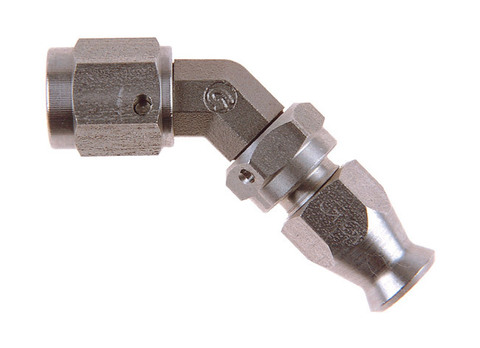 6645-03C Фитинг кованный угл. CONCAVE, JIC/UNF 3/8x24, нерж/ст., нерж/ст., 45°, AN03 Goodridge