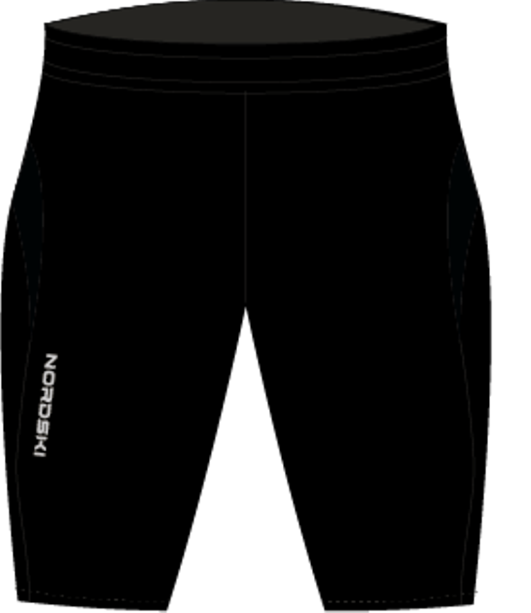 Nordski Premium Run женские шорты обтягивающие Black - 5